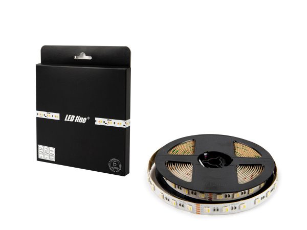 LED strip 300/5m SMD 24V 6500K RGBW 19,2W IP20 12mm 5m 400lm/m PRIME - Image 2