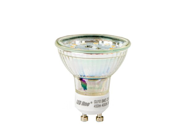 LED bulb GU10 4000K 5W 450lm 230V 120° Glass LITE