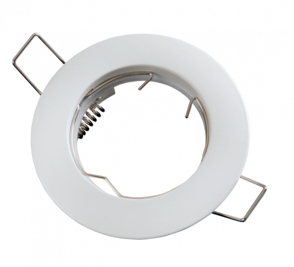 LED line downlight round die cast aluminium white