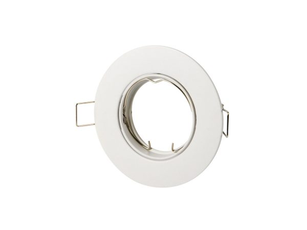 LED line downlight round adjustable die cast aluminium white