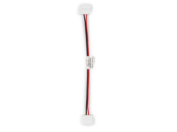 LED line waterproof LED strip CLICK CONNECTOR double 8 mm 2 PIN with a cable