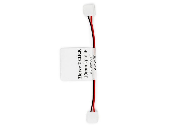 LED line waterproof LED strip CLICK CONNECTOR double 10 mm 2 PIN with cable