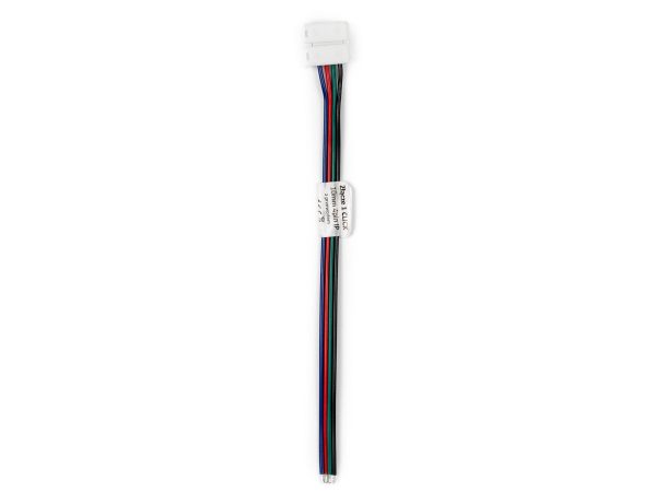 LED line waterproof LED strip CLICK CONNECTOR single 10 mm 4 PIN with cable