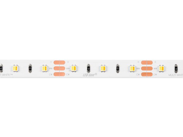 LED strip 300/5m SMD 12V 3000-6500K 9,6W IP20 MULTIWHITE 10mm 5m 800lm/m PRIME