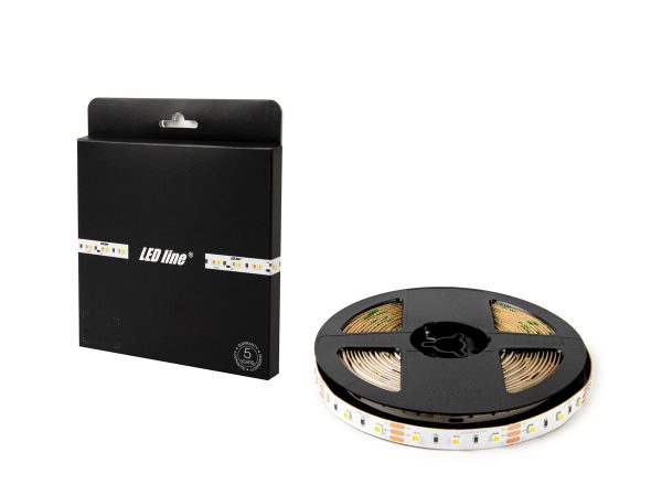 LED strip 300/5m SMD 12V 3000-6500K 9,6W IP20 MULTIWHITE 10mm 5m 800lm/m PRIME - Image 2