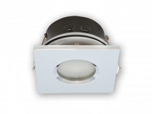 LED line downlight waterproof square die cast aluminium chrome