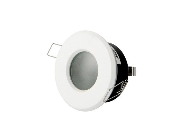 LED line downlight waterproof round die cast aluminium white