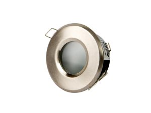 LED line downlight waterproof round die cast aluminium satin