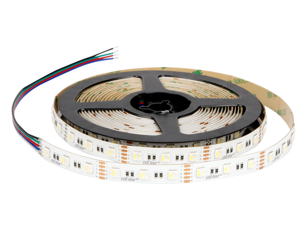 LED strip 300/5m SMD 12V 6500K RGBW 19,2W IP20 12mm 5m 400lm/m PRIME - Image 5