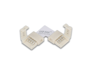 LED line® COB strip CLICK CONNECTOR angular 10 mm 4 PIN Type L RGB