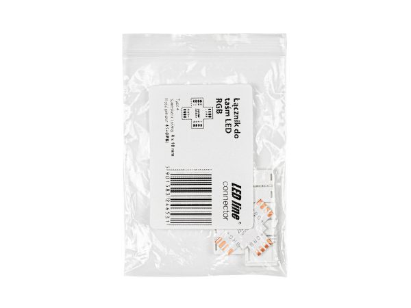 LED line COB strip CLICK CONNECTOR angular 10 mm 4 PIN Type + RGB - Image 3