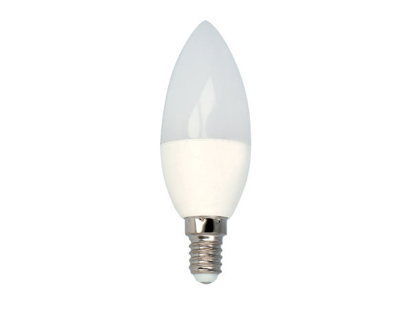 LED bulb E14 4000K 6W 522lm 230V 180° C37 PC LITE