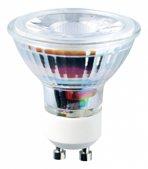 LED bulb GU10 2700K 3W 273lm 230V 36° Glass LITE