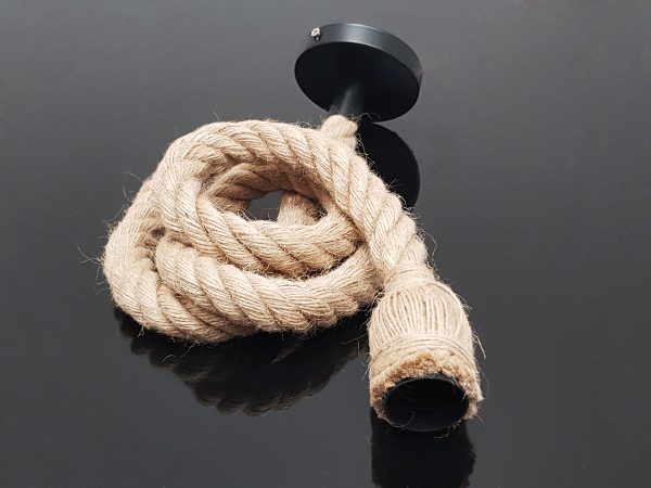 Jute pendant lamp holder 1.5 meters 1xE27 LITE