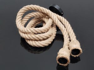 Jute pendant lamp holder 1.5 meters 2xE27 LITE