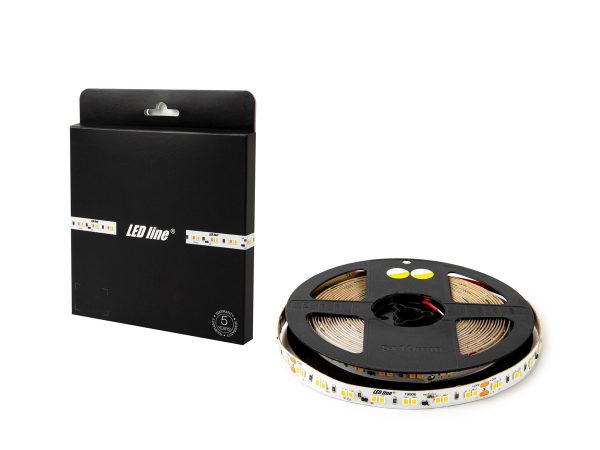 LED strip 350/5m SMD 24V 2200-3000K 12W IP20 DIM 10mm 5m 1140lm/m PRIME - Image 2
