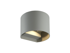 LED line LITE Outdoor wall mounted luminaire LED 2x3W 4000K IP54 gray CILINDER