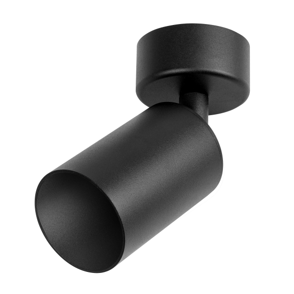 LED line® surface mounted luminaire GU10 black PIPE